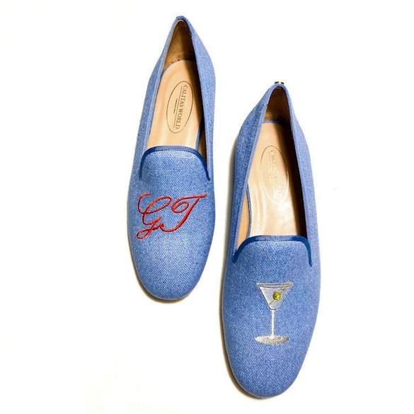 LOAFERS LINO AZUL CLARO 22ACO, MARTINI E INICIALES