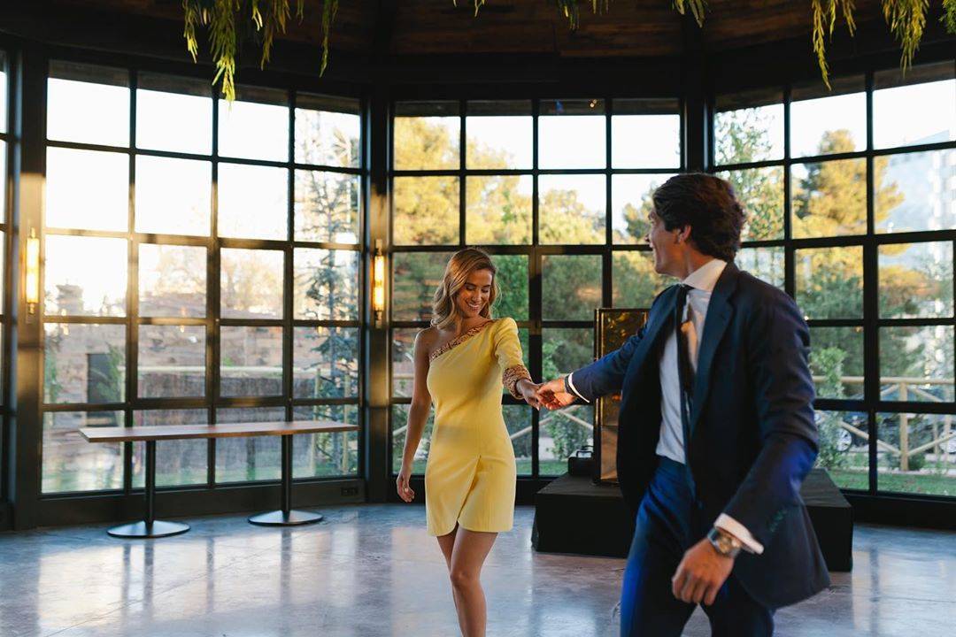 Mar&iacute;a Pombo y Pablo Castellanos en La Borda del Mentidero/Foto: Instagram