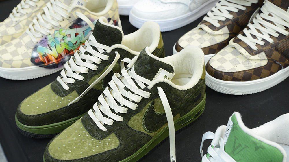 Nike Air Force 1 x Louis Vuitton