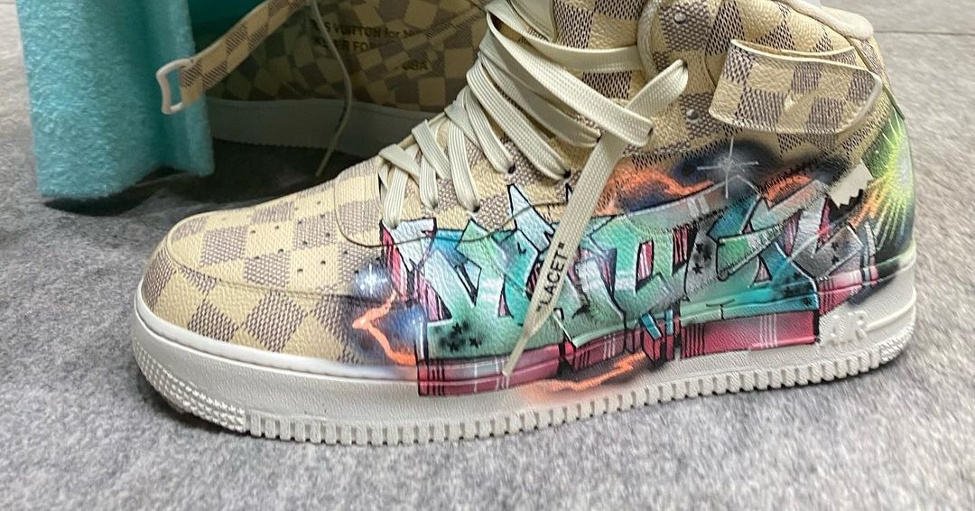 Nike Air Force 1 x Louis Vuitton