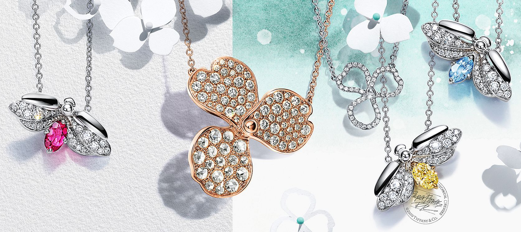 Foto: colección Tiffany Paper Flowers