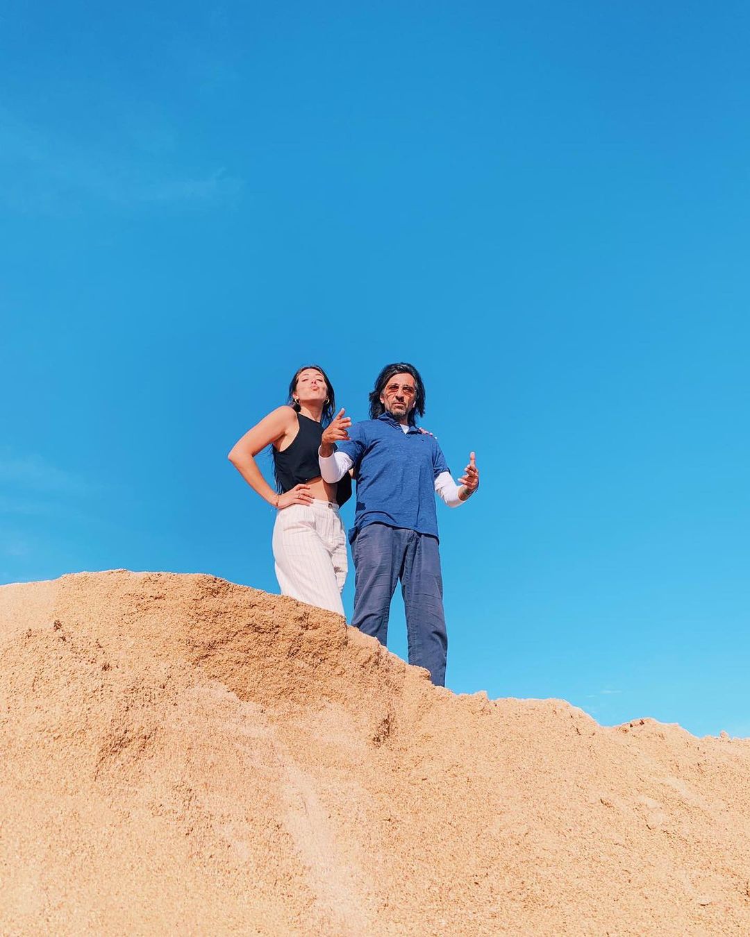 Antonio Carmona y Marina Carmona