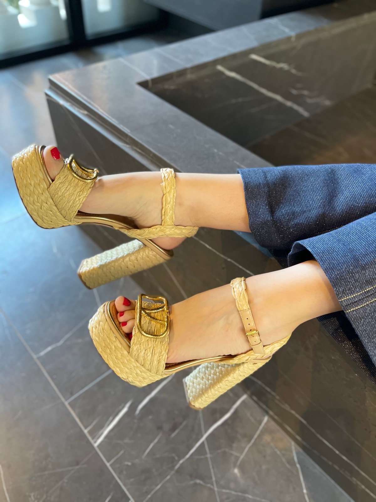 Sandalias Valentino de Raquel Oliva