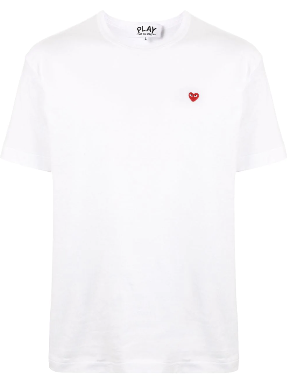 Camiseta de Comme des Gar&ccedil;ons Play / Foto: Farfetch