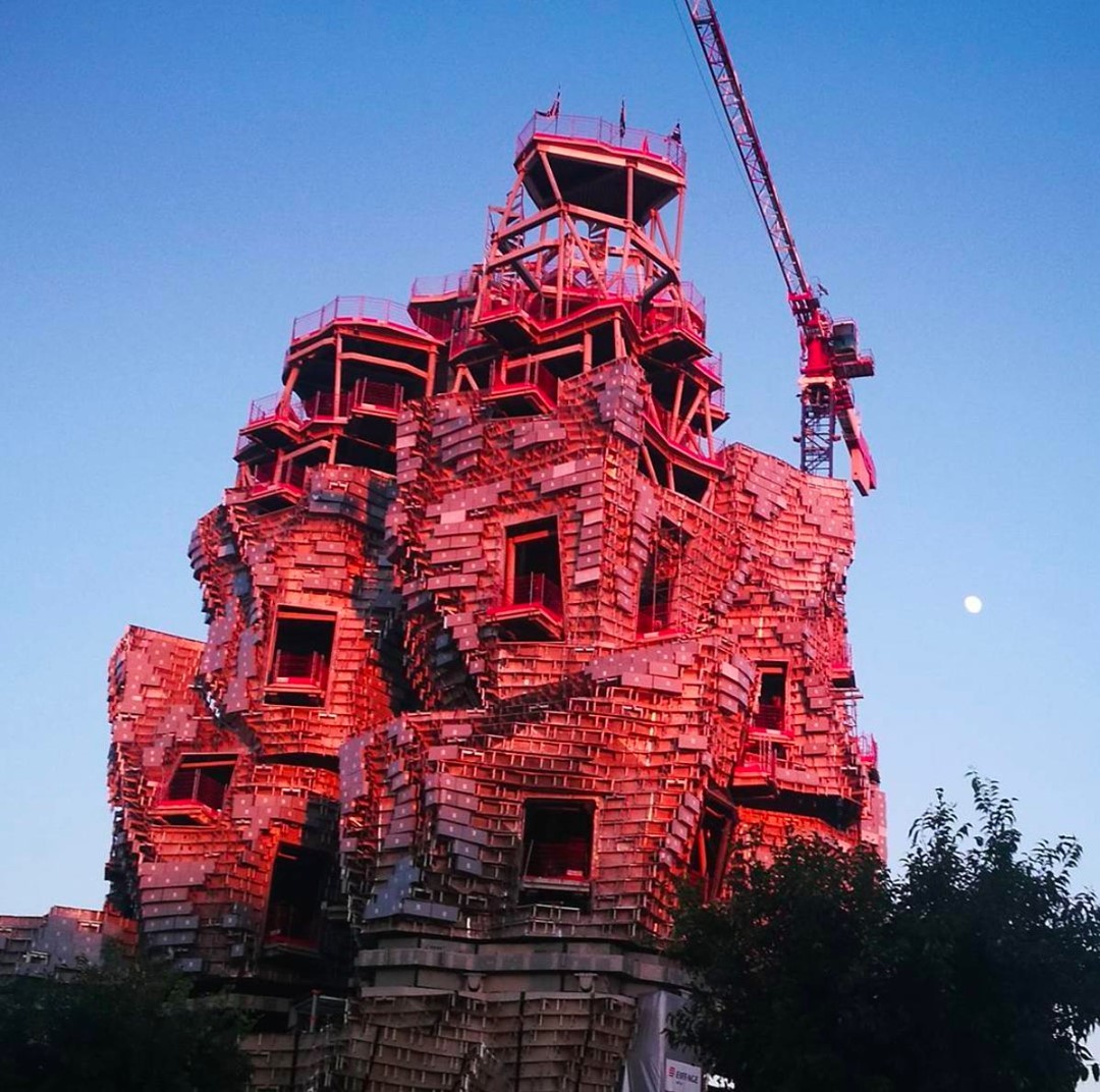 La torre en 2017 / Foto: Fundaci&oacute;n LUMA