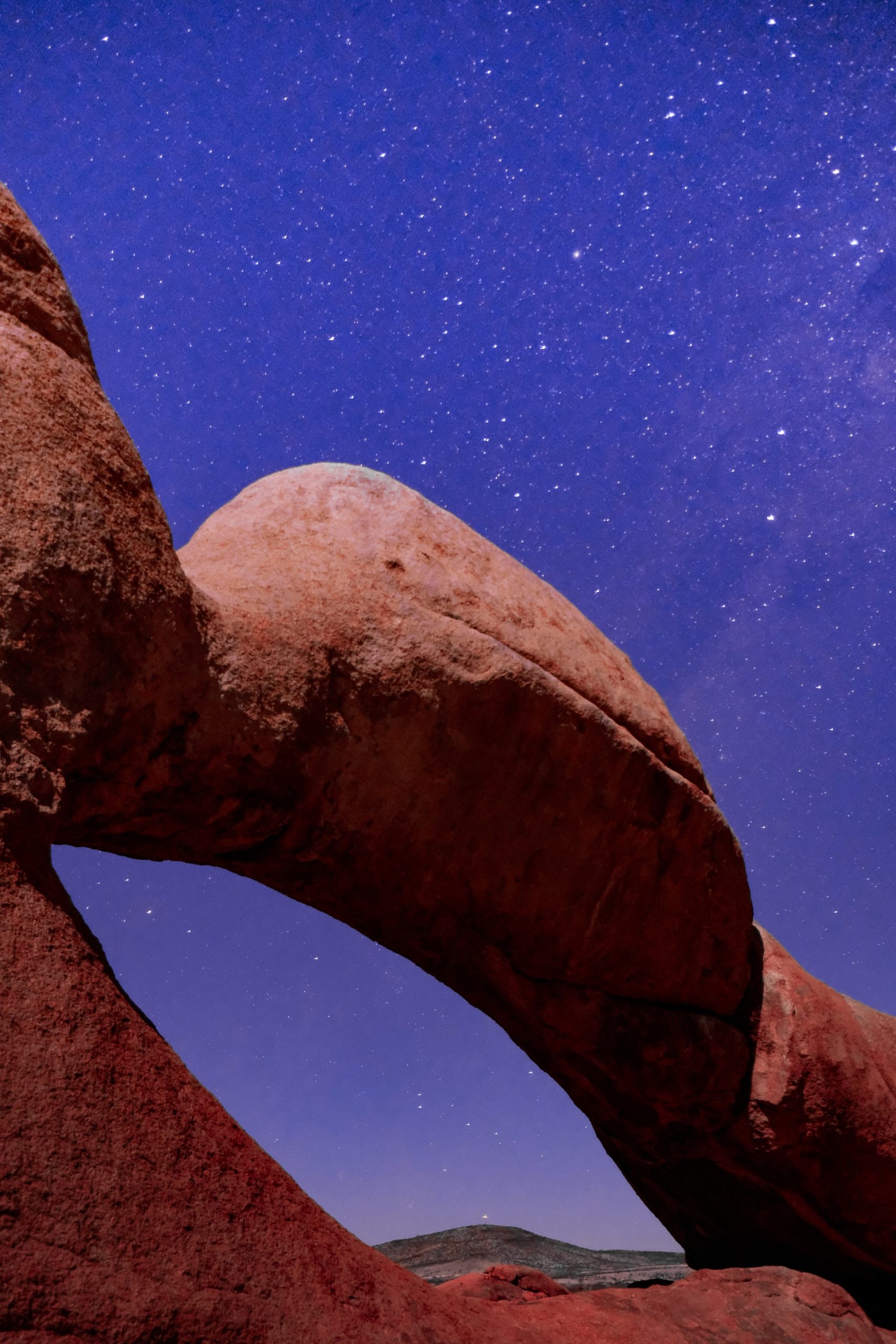 Cielo estrellado en Namibia 