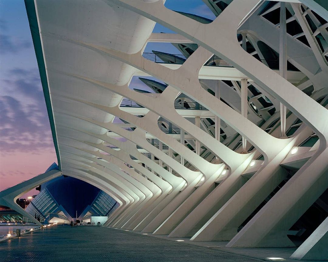 La estructura / Foto: @calatravaofficial