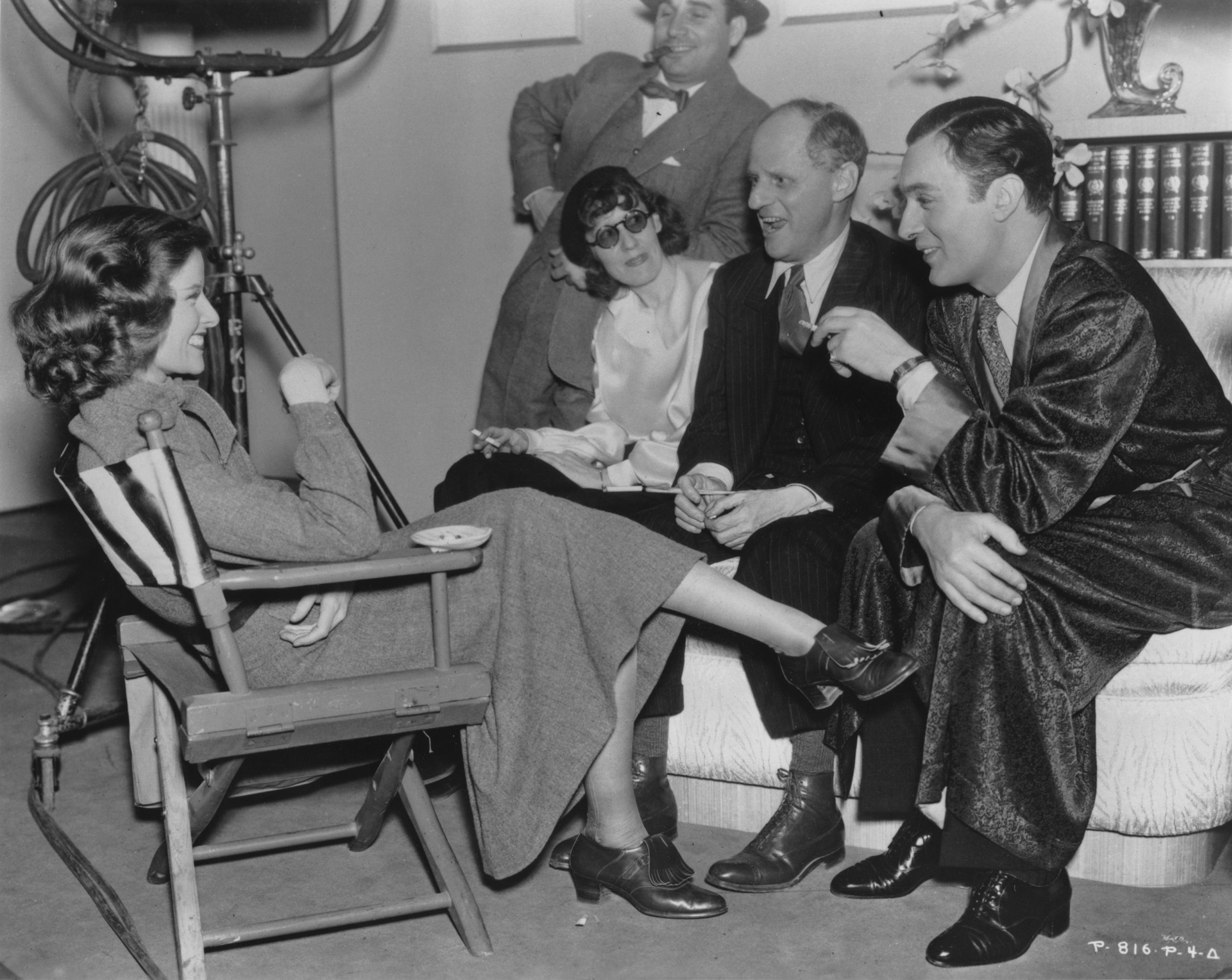 La actriz con el director Phillip Moeller o el actor Charles Boyer / Foto: Getty Images