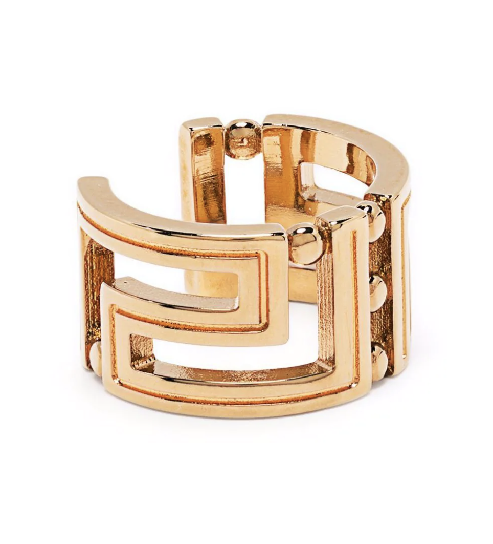 Anillo detalle Greca / Foto: Versace