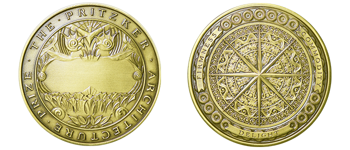 Medallas del premio Pritzker