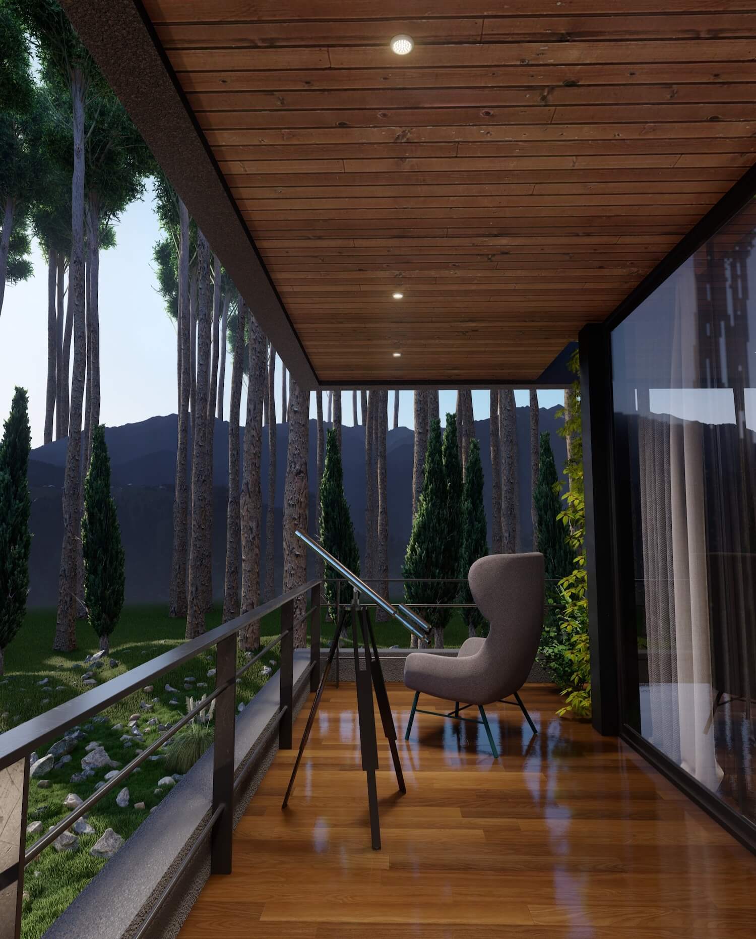 Recorrido por las estancias de la 'Casa Sombra'