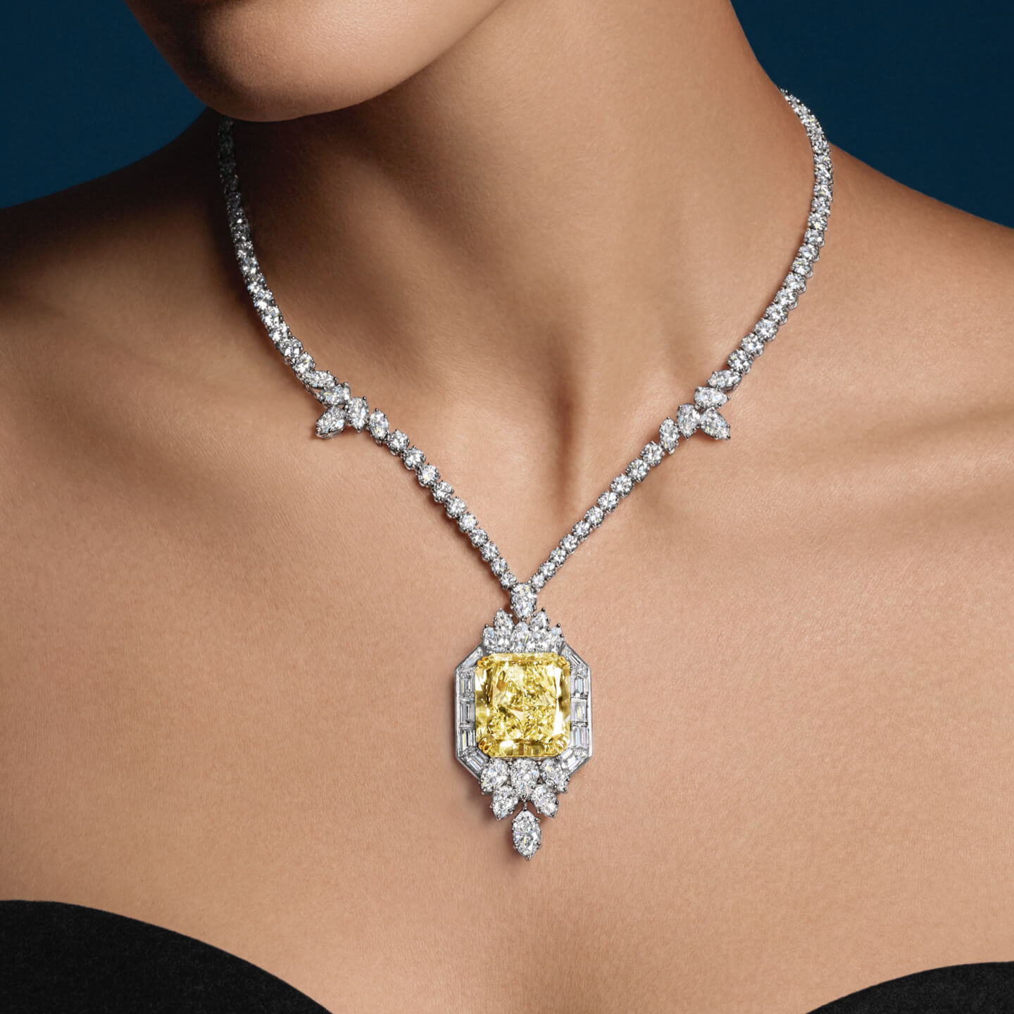 Collar de diamantes
