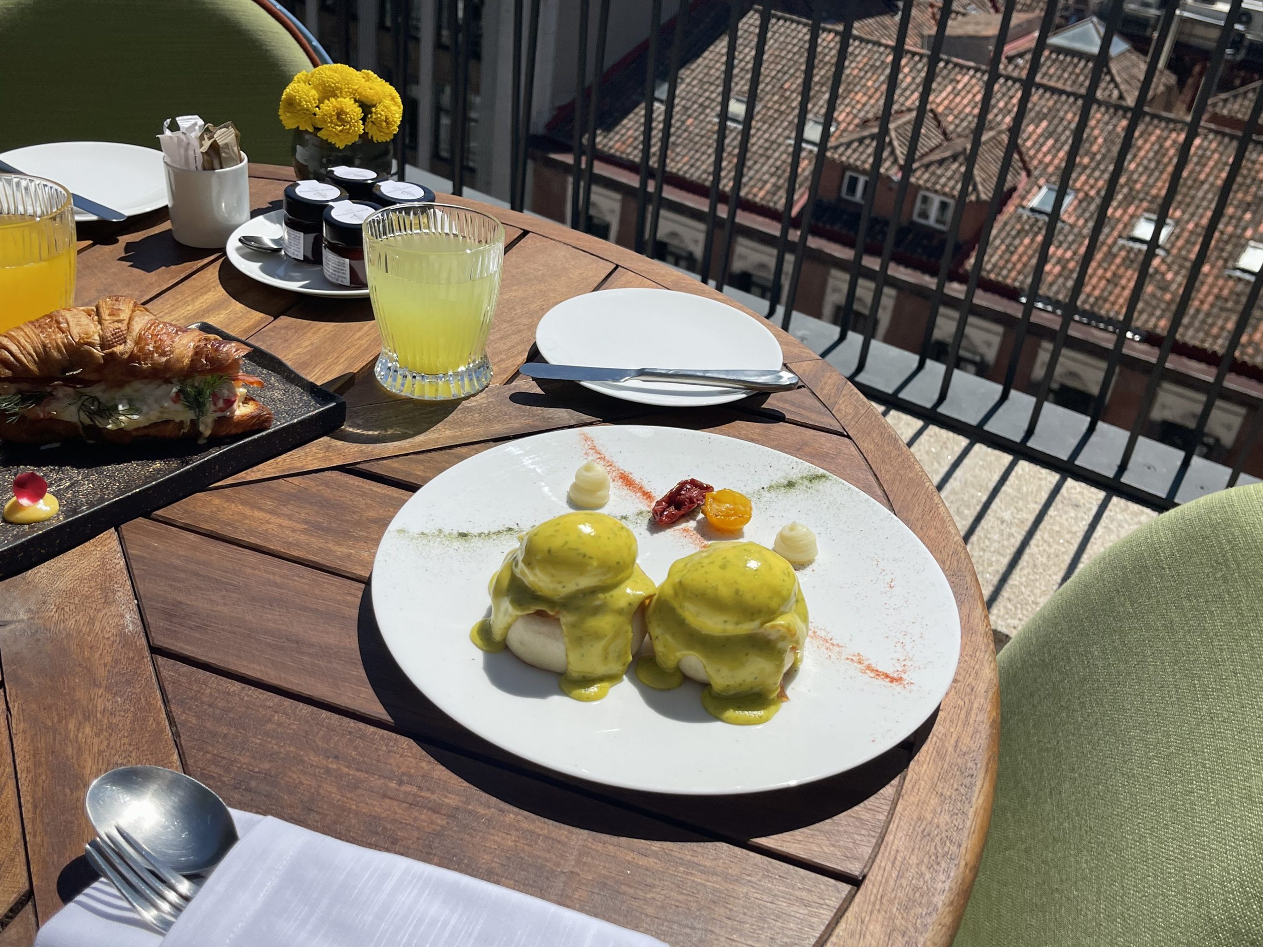 Detalle de unos de los platos de la propuesta de desayuno de Dani Garc&iacute;a 