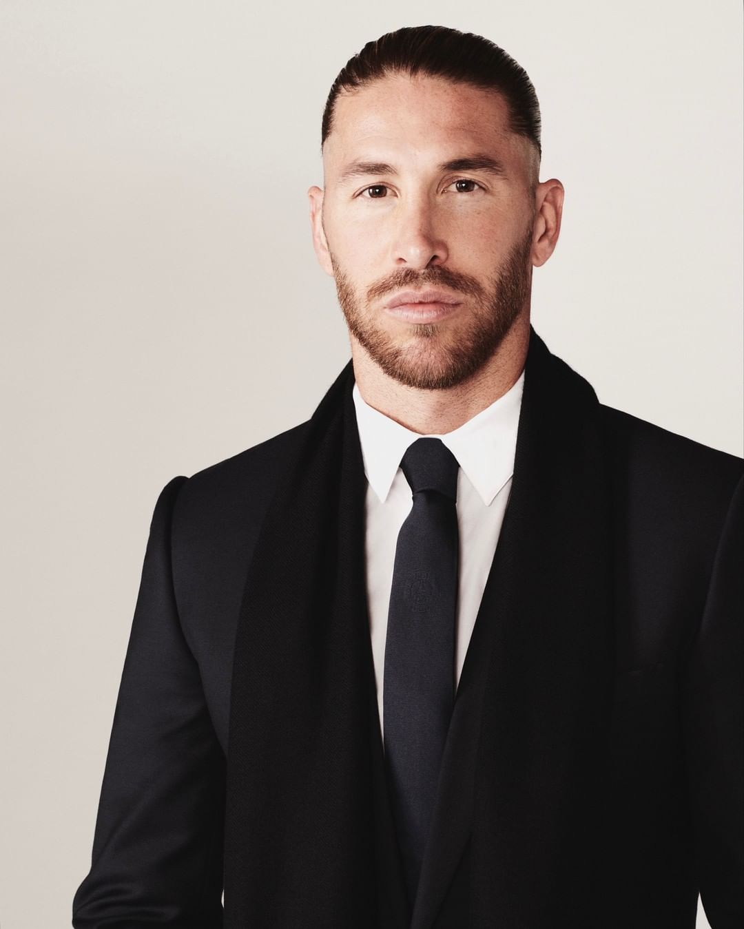 Sergio Ramos con la colecci&oacute;n Dior X PSG