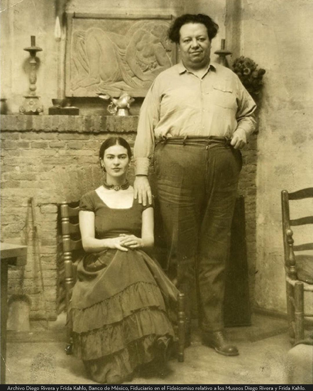 Frida Kahlo y Diego Rivera