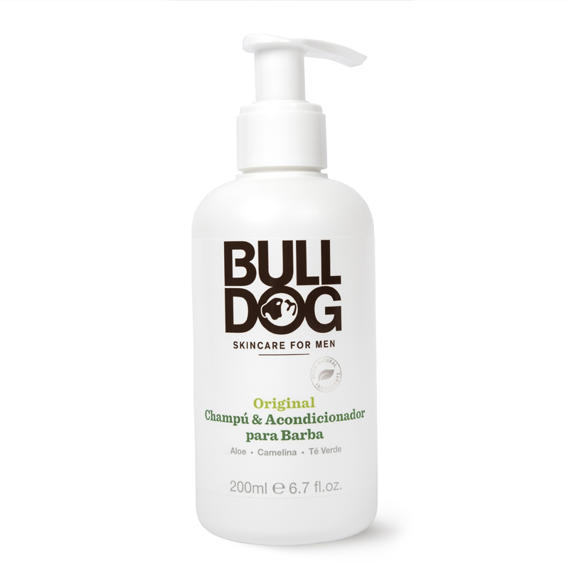 Gel para barba con acondicionador. /Foto: Bulldog