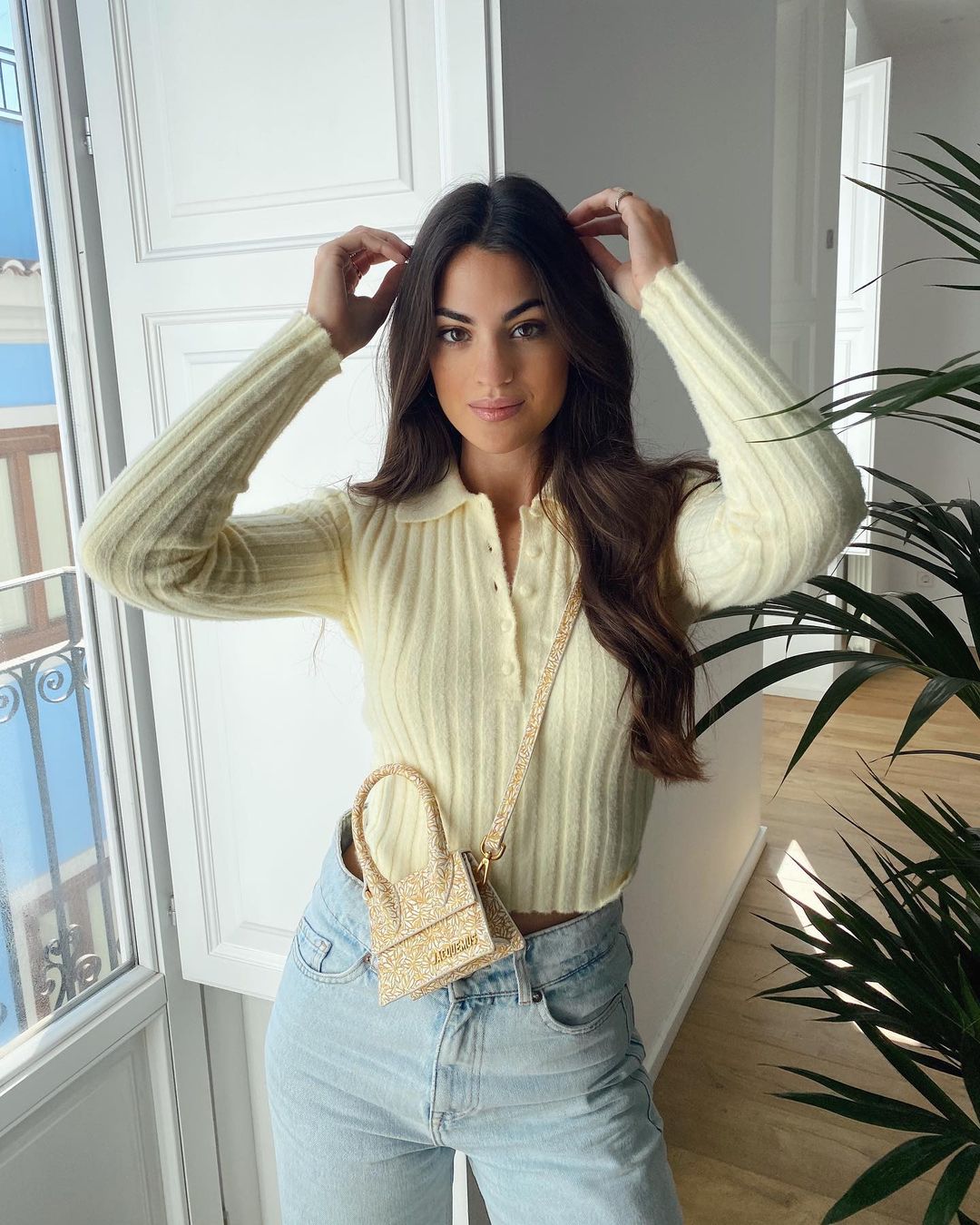 Marta Lozano con un microbag