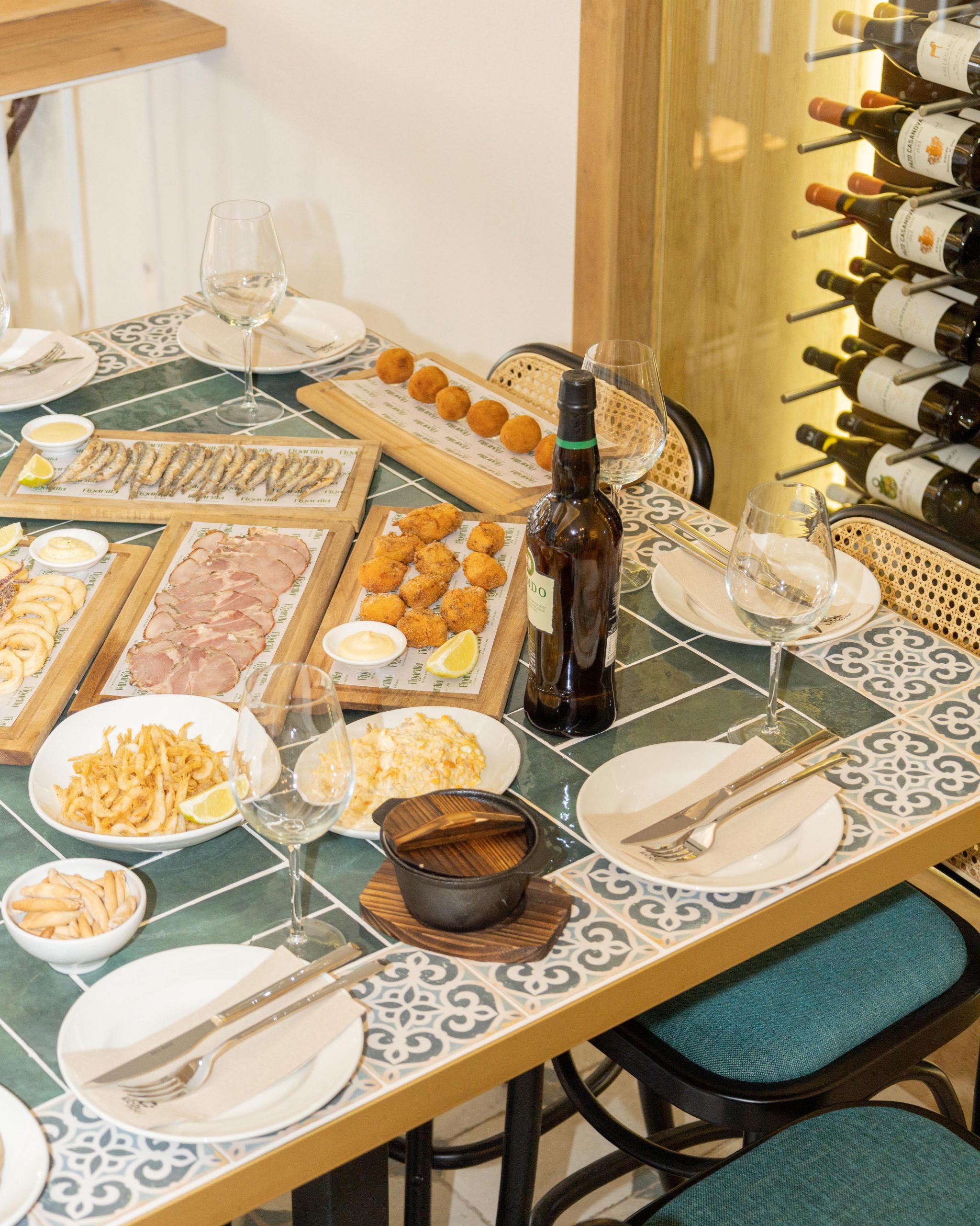 Mesa del restaurante / Foto: Figarilla