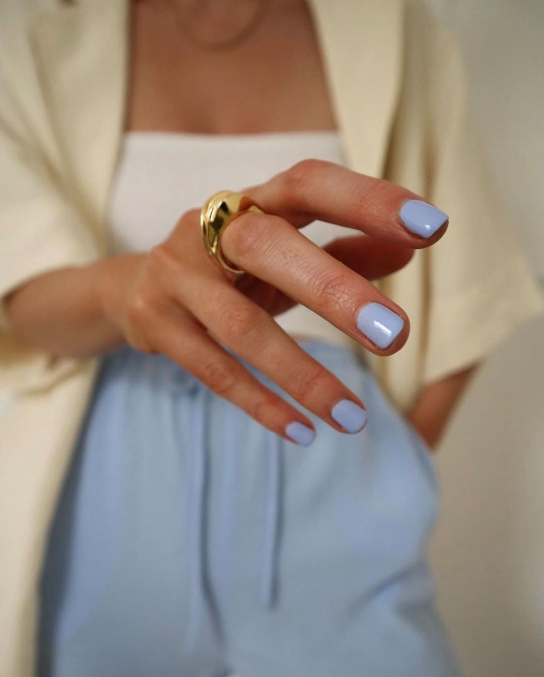 Uñas azules