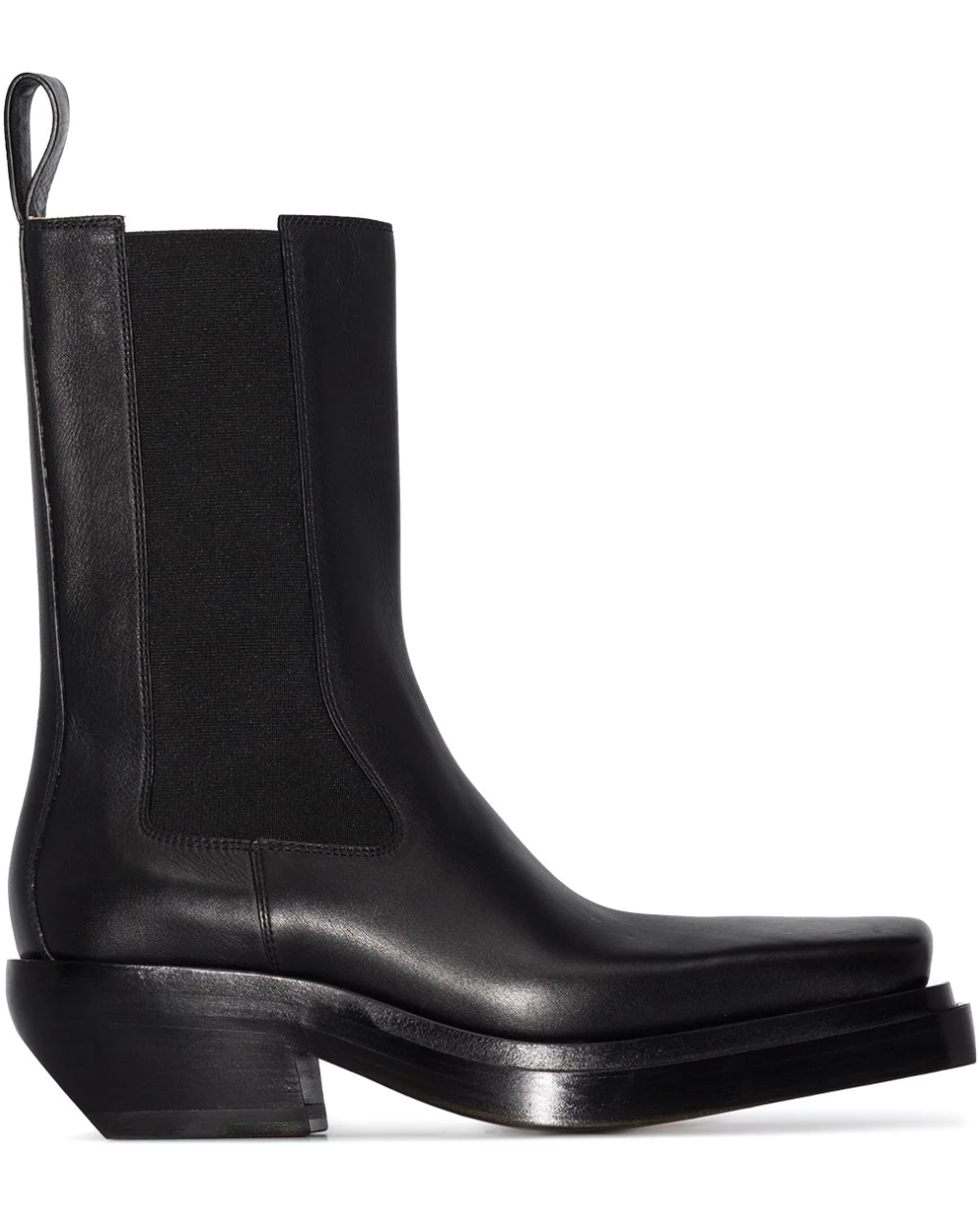 Botines de estilo cow boy de Bottega / Foto: Farfetch