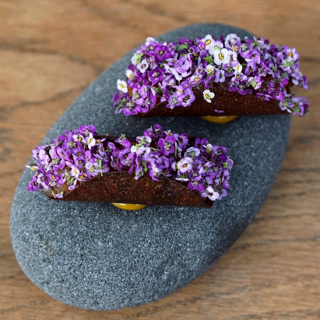 Taco de pescado de Azurmendi