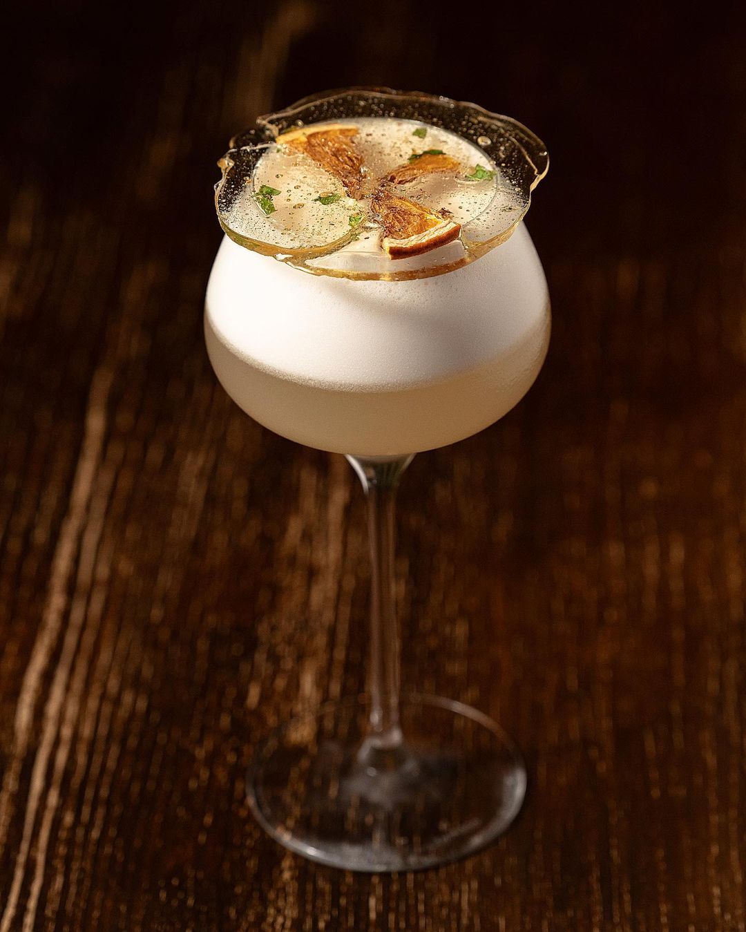 Ginebra, lima, cordial goloso de miel y mostaza / Foto: @fanatico.madrid