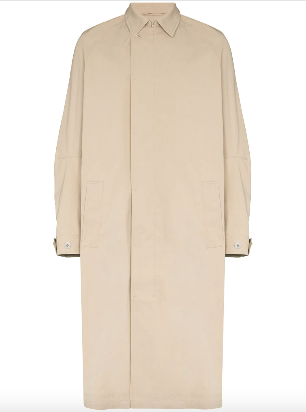 Gabardina de Tom Wood / Foto: Farfetch