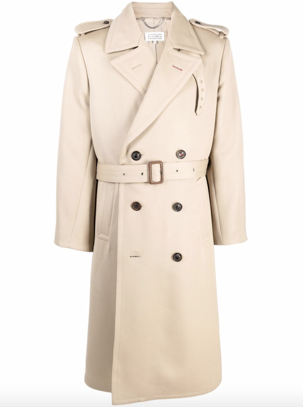 Gabardina de Maison Margiela / Foto: Farfetch
