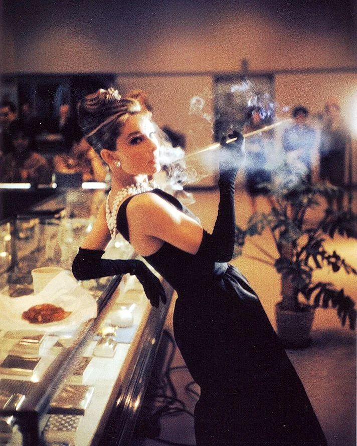 Audrey Hepburn en Desayuno con Diamantes