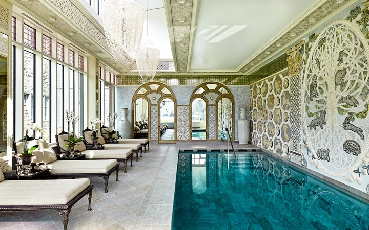 Foto: Piscina interior del Ashford Castle&nbsp;