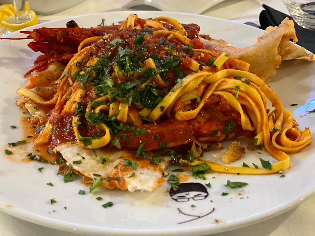 Plato pasta restaurante Don Giovanni