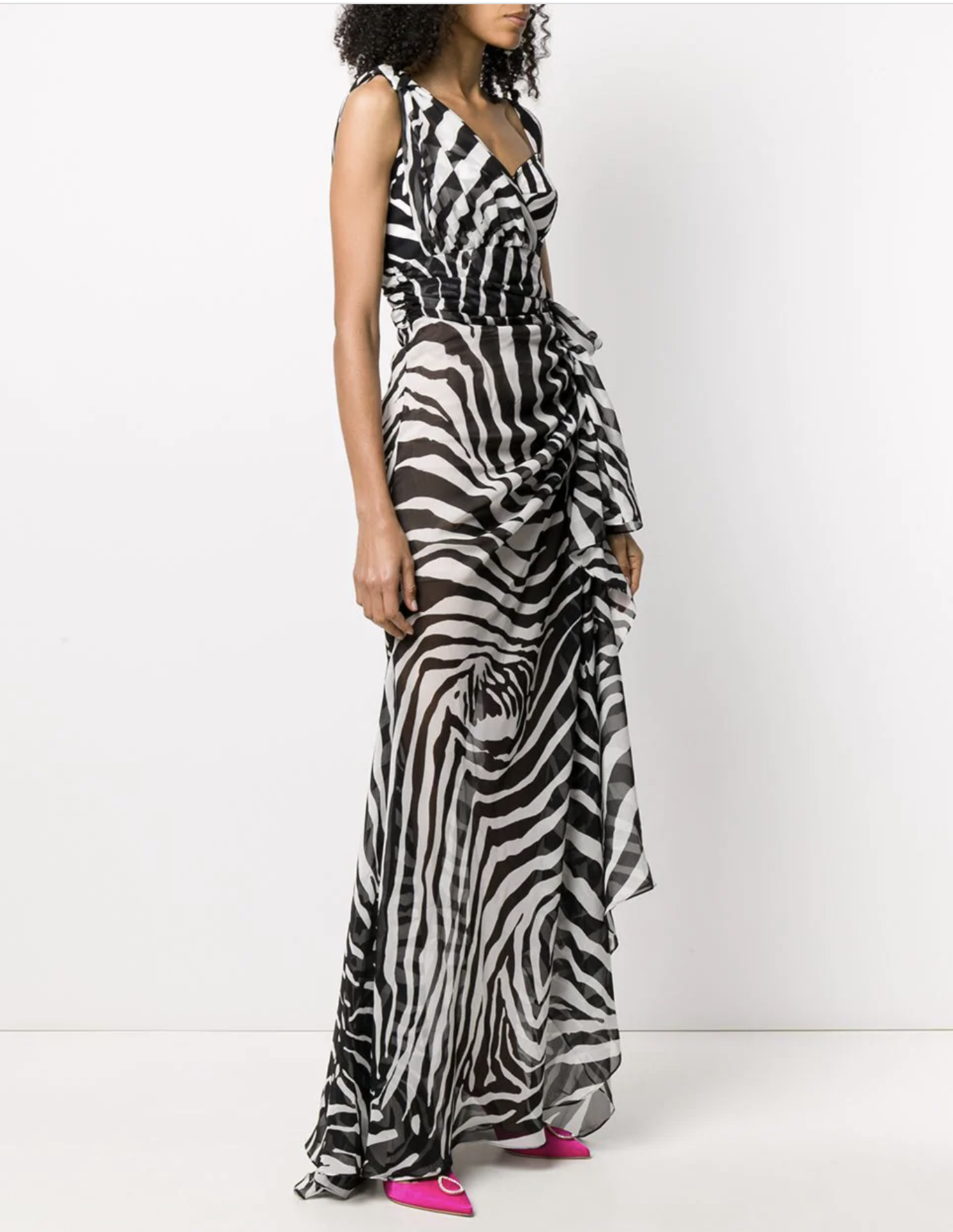 Vestido cebra D&G/Foto: Farfetch