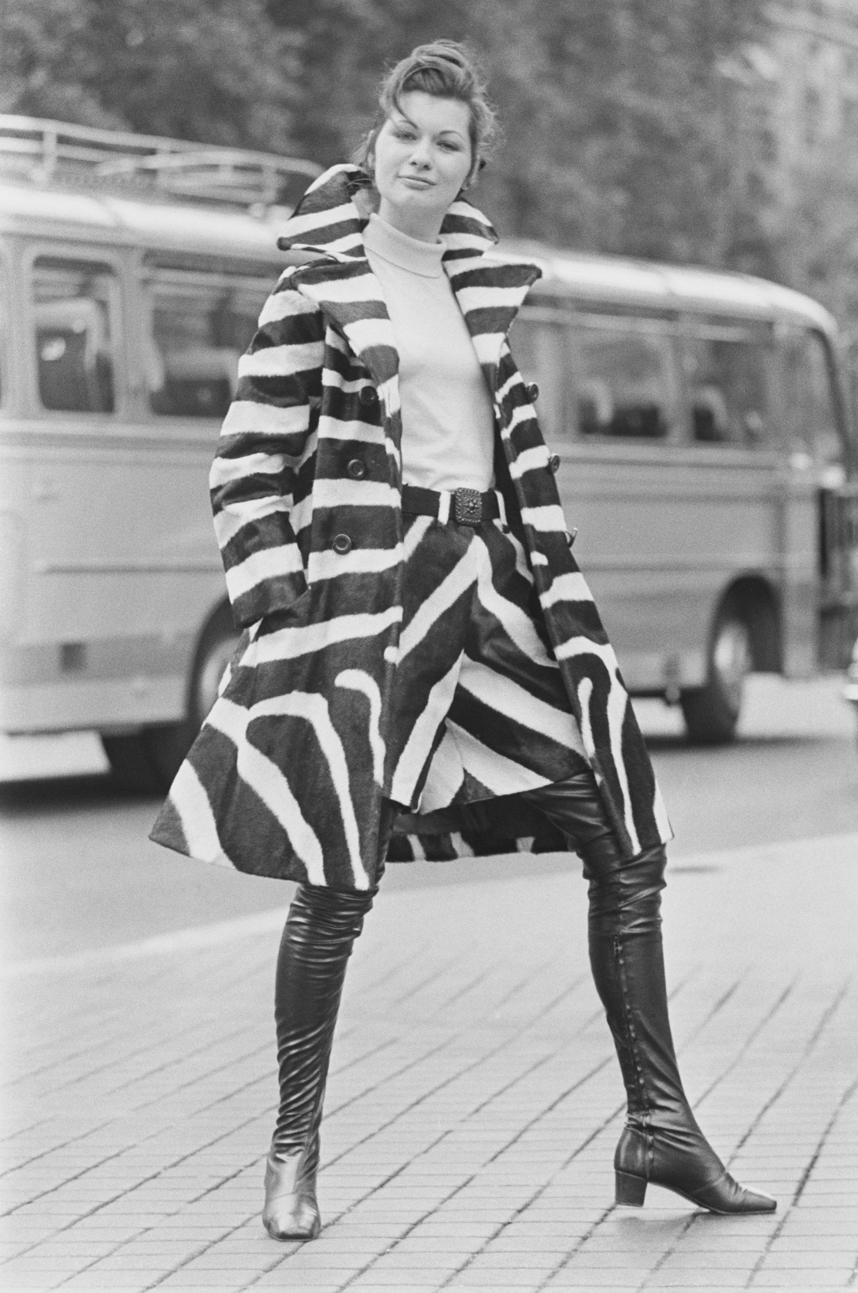 Look cebra años 60