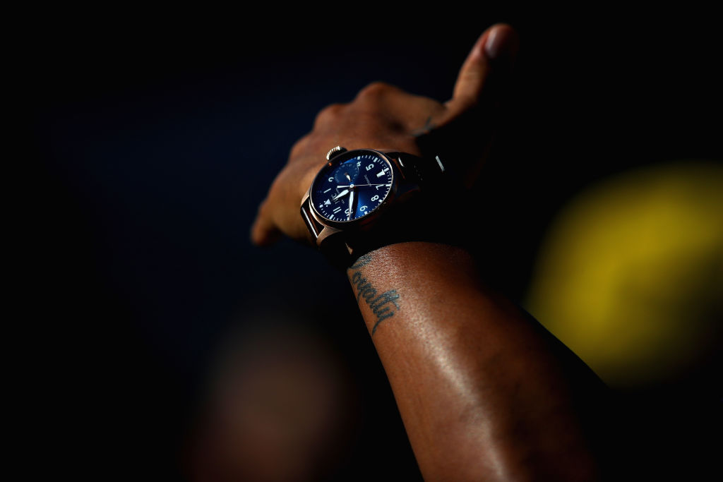 El reloj IWC de Lewis Hamilton