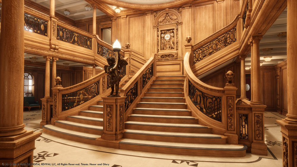 Escaleras del Titanic