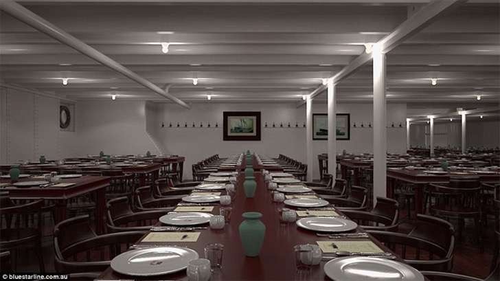 Comedor del Titanic 