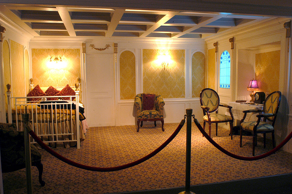 R&eacute;plica de una de las suites del Titanic