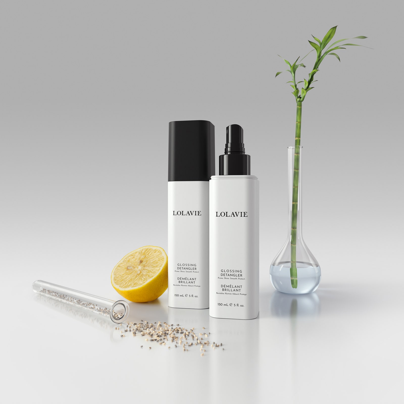 Productos de la marca vegana de Jennifer Aniston/Foto: Lolavie