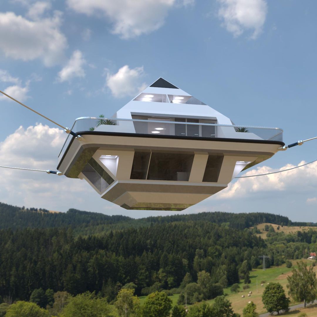 Casa en el aire de Lazzarini Studio