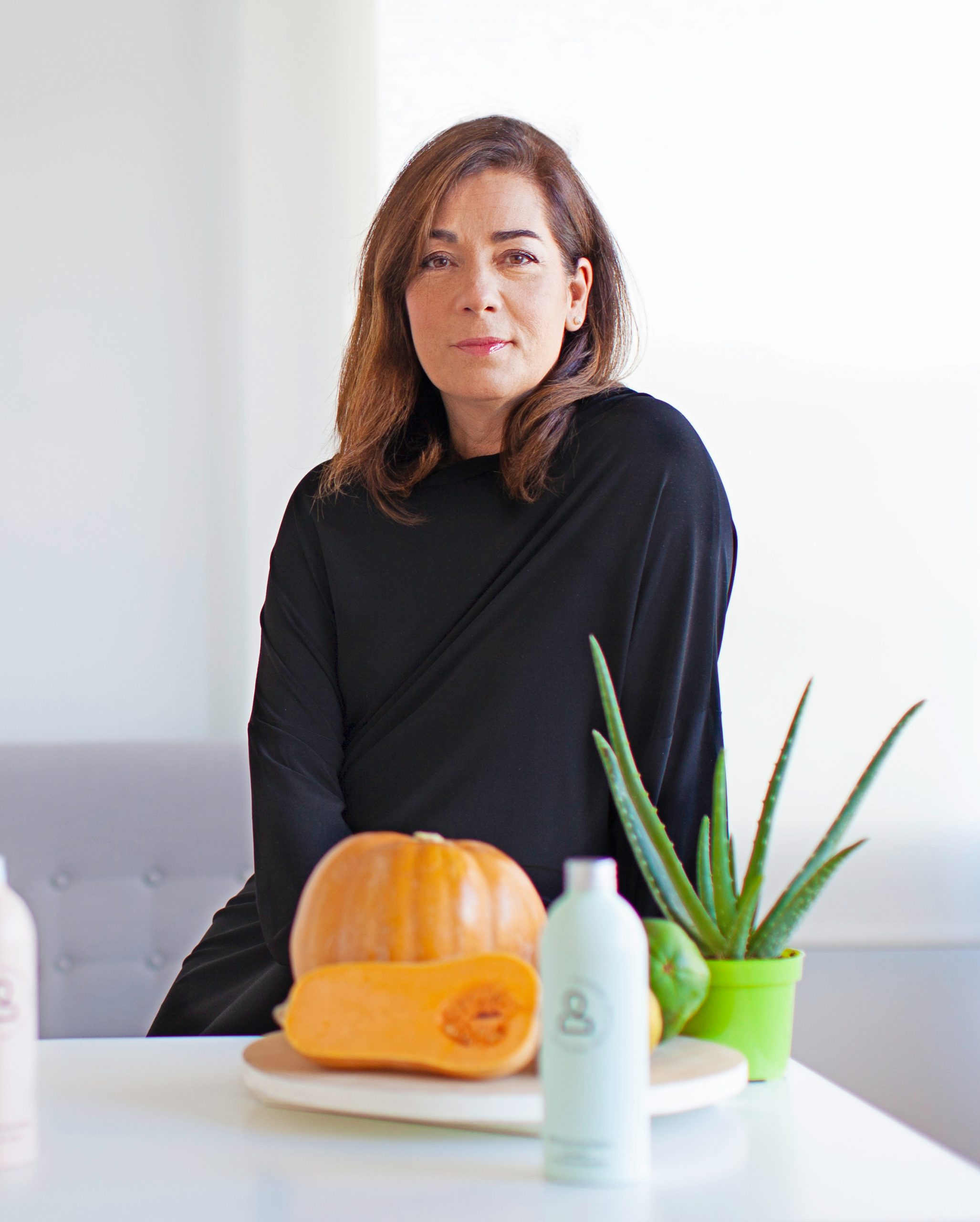 La banquera Ana Ribalta y su RRR'biocosmetics