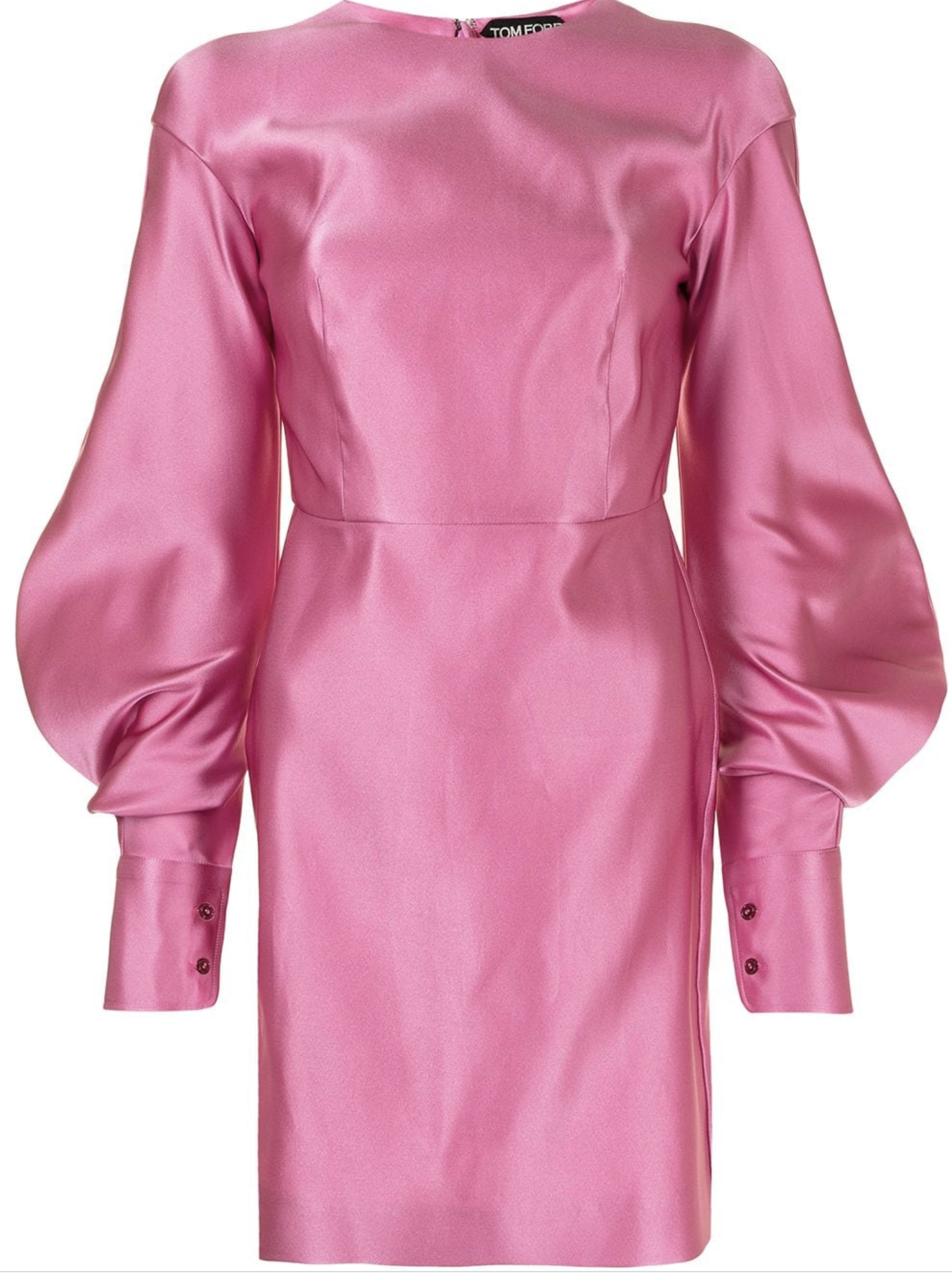 Vestido rosa Tom Ford/ Farfetch