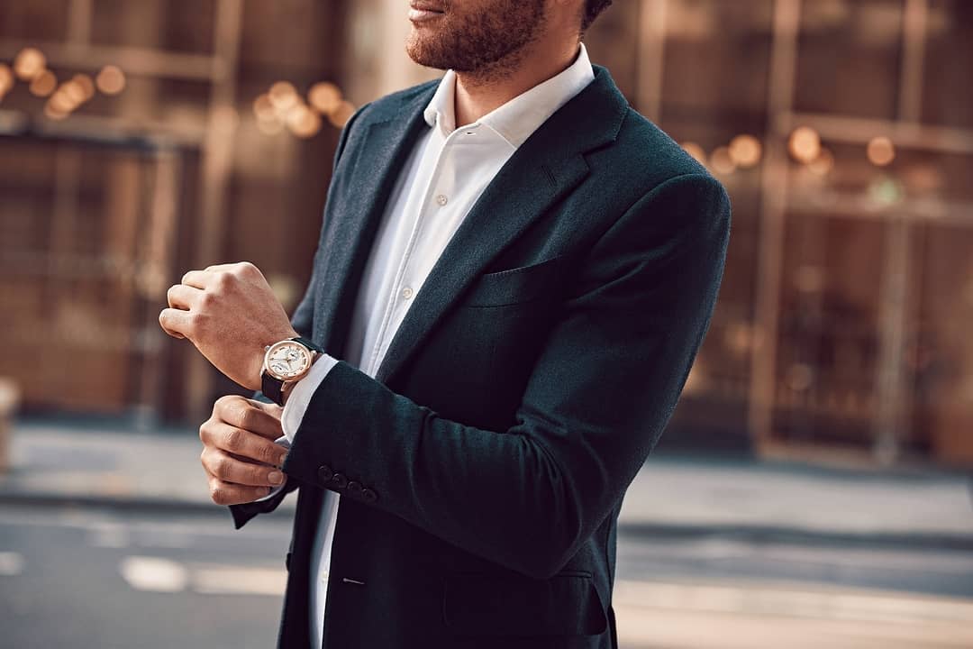 Blazer azul marina