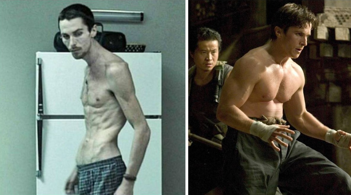 El cambio radical de Christian Bale