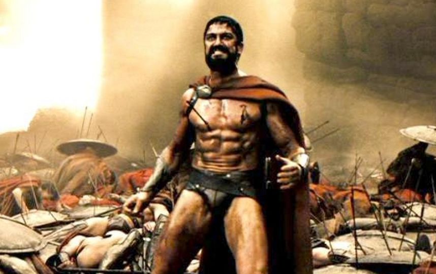 Gerard Butler en '300'