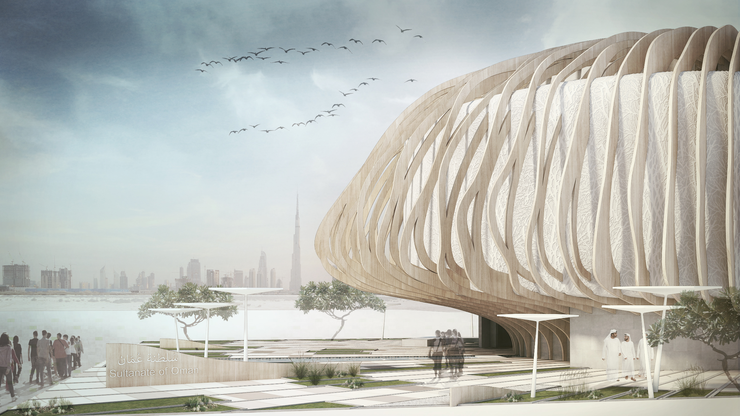 Pabellon Om&aacute;n / Foto: F&M Middle East