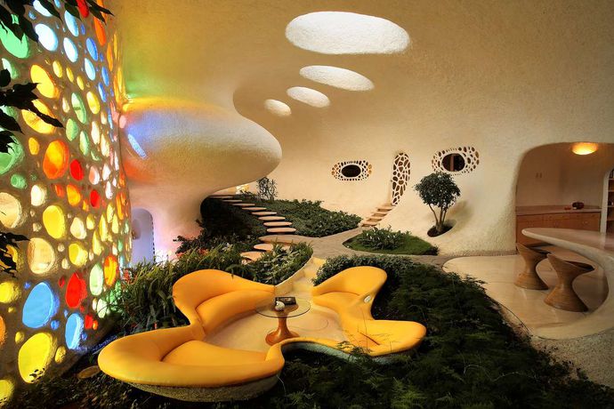 Interior de la Casa Org&aacute;nica