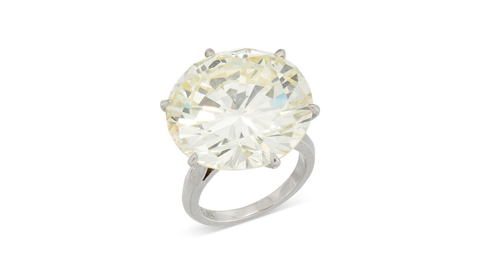 Anillo de diamantes Cartier