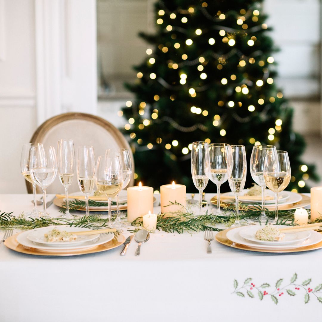C&oacute;mo poner la mesa en Nochebuena