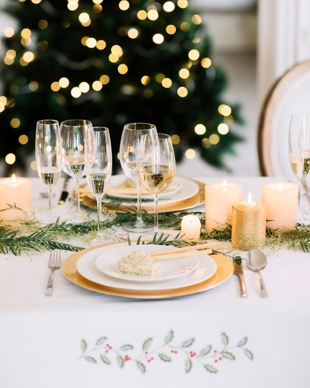 C&oacute;mo poner la mesa en Nochebuena