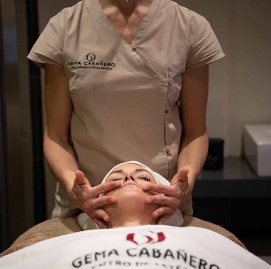 Tratamiento facial en Gema Cabañero